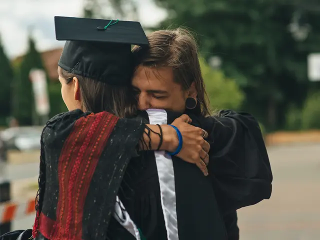 Triple siblings honor their grandfather during graduation at the same university they attended