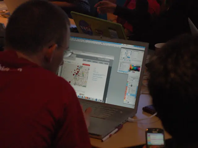 Identifying the typist in this moment.