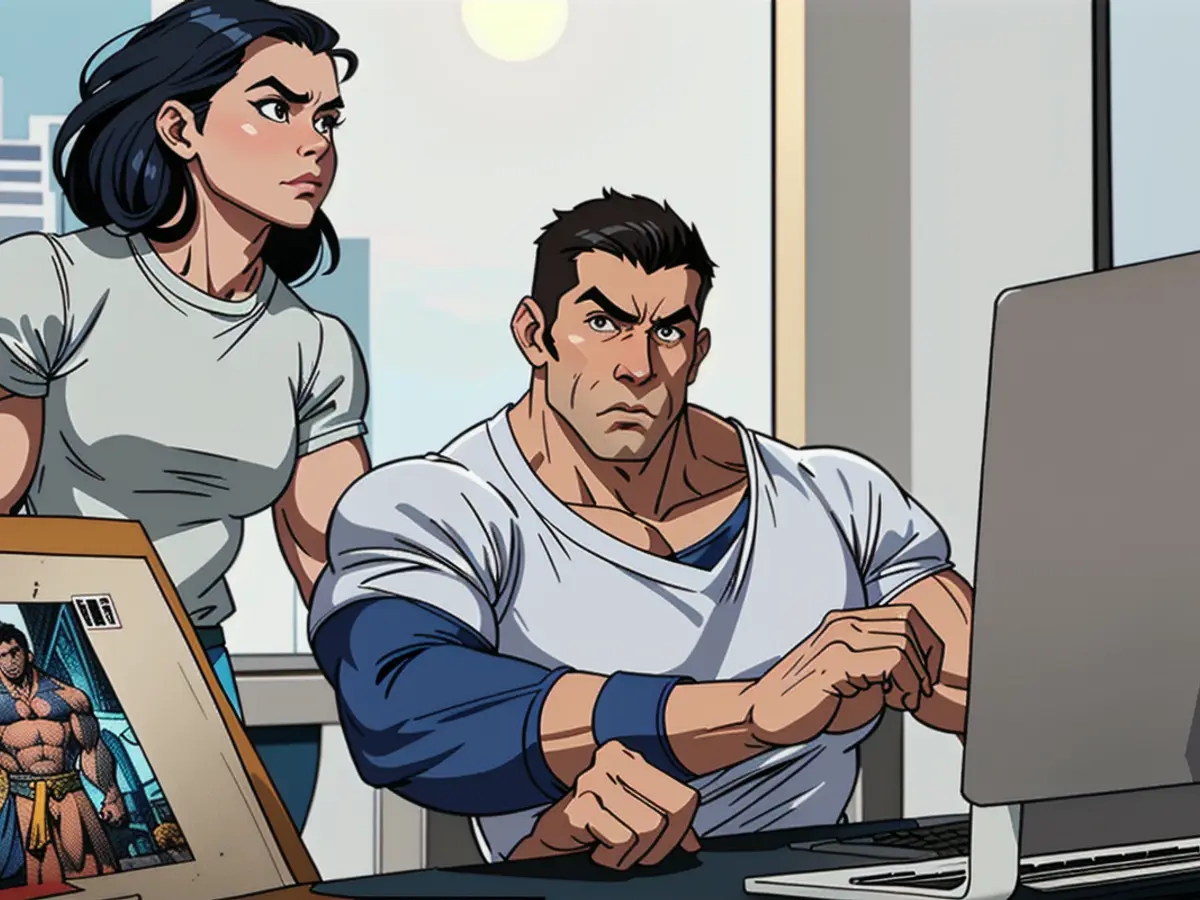 Design team collaborating, utilizing laptops, and discussing ideas in the digital space for web...