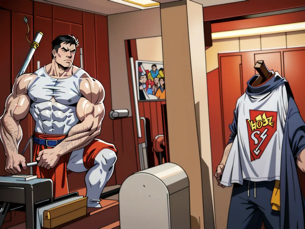 Emergency fire-fighting equipment positioned in the hotel's passageway